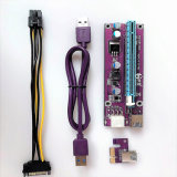 008c Premium PCI-E Express Riser with 6pin Power Cable