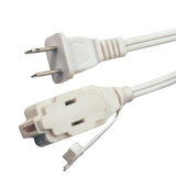 USA 2 Pins Indoor AC Power Extension Cord