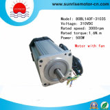 High Voltage 310VDC 500W 3000rpm Brushless DC Motor with Fan