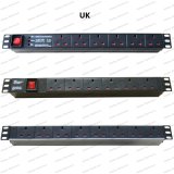 19 Inch UK Type Universal Socket Network Cabinet and Rack PDU (1)