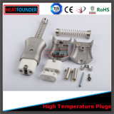 Straight Type Electric Outlet Plugs with Silver-Plated Plug Core (T727)