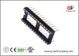 2.54mm IC Socket with SMT H=3.0 L=7.43 Row of Pitch 15.24mm Connector