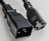 American Male to Male Electric Extension Cord USA/ Cusa Power Supply Cable NEMA 5-15p to IEC Socket with Svt & Sjt (W) Cable