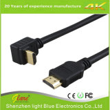90 Degree Right Angled HDMI 2.0V Cable for Projector