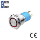 LED Head Metal Push Button Switch Stainless Steel Switch