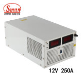 Smun S-3000-12 3000W 12VDC 250A Adjustable Output Switching Power Supply