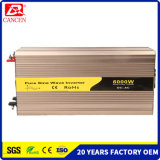 6000W DC AC High Quality Pure Sine Wave Inverter Car Inverters with Charger for Solar System Ce RoHS SGS Approved Color Can Be Customized