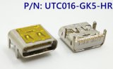 USB2.0 Type C Connector, USB-If Tid No. 200000253, Durability: 10000 Cycles, Data Transmission: 480m/S. Rated Current: 5A Max. Shell Material: SUS304