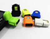 Mini Robot Micro Plug USB OTG to USB Converter Adapter