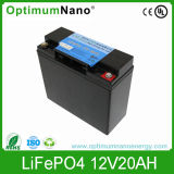 LiFePO4 12V 20ah Rechargeable Lithium Ion Battery for Light/Laptop