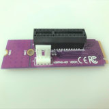 Purple M2 to PCI-E X4 Adapter Card