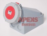 Industrial Socket/Wall Mounted/IP67/63a/125a