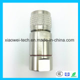1/2 DIN Wire Male BNC Coaxial Connector