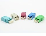 LC Integrated Duplex Fiber Optic Adapter Without Flange