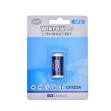 Cr123A Non Rechargeable Blue Lithium Battery