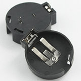 Cr2450 Button Battery Clips Holders Box Case