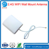 Indoor White Wall Mount 2.4G WiFi Antenna Panel Aerial SMA Male