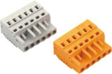 Mcs/Pluggable Terminal Block Connector with Spring-Cage Clamp (WJ0401/0501-01XX)