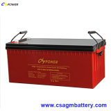 Long Life 20years 12V200ah Deep Cycle Gel Battery for Hot Area 40degree