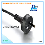 SAA Australia Type Power Cord Plug with 10A 250V