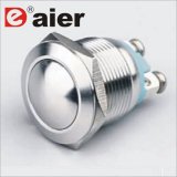 19mm Normally Open Stainless Steel Waterproof Pushbutton Switch