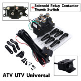 12V Solenoid Relay Contactor Winch Rocker Switch Thumb Wiring Combo ATV UTV SUV