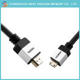 High Speed HDMI Cable 2.0 with Ethernet Support 4K*2K, 3D, 1080P for HDTV