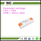 12W Constant Voltage 12V 24V LED Power Supply, 12V Adapter, 24V Transformer, 12W DC12V DC24V Ultra Thin LED Driver