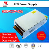 12V 500W LED AC to DC Switching Power Supply 42A for LED Display 500W-12V-42A SMPS