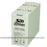 SBB 2V1000ah Gfm-1000 Telecommunications System Battery CE RoHS UL Approved