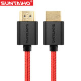 2m High Quality High Speed Male to Male Nylon HDMI Cable