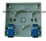 1 Port Fiber Wall Mounted Faceplate for Sc LC FC