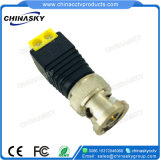 CCTV Male BNC Connector with Yellow Screw Terminal (CT120YL)