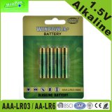 1.5V Lr03 AAA Lr6 AA Alkaline Dry Battery From Factory for Toy