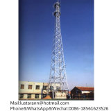 Telecommunication Steel Pole GSM Communication Tower with Galvanization
