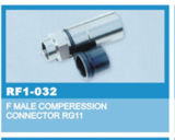 Rg11 F Compression Connector Waterproof Connector