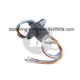 OD 12mm Gold Contacting Capsule Slip Ring ISO/CE/FCC/RoHS