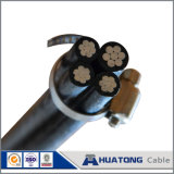 0.6/1kv PVC / XLPE Aluminium Conductor Aerial Bundled Cable Twisted ABC Cable