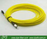 9/125 Simplex FC-FC Yellow Optical Fiber Patch Cord