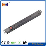 8 Way / 8 Outlet PDU with Switch for 19'' Server Cabinet Rack