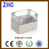 80*110*85 IP66 Plastic Enclosure Clear Cover ABS Open-Close Type Waterproof Switch Box