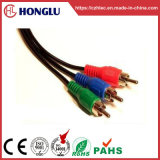 3RCA to 3RCA Lotus Connector Cable 2r/3r (SY-3R)