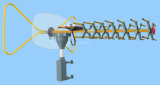 TV Outdoor Antenna with Remote Control (DF-993)