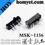 High Quality 8pin DIP Type Slide Switch Dpdt Toggle Switch (MSK-1156)