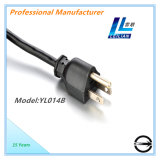 3-Pin Taiwan Standard Power Cord Plug for Home Appliance