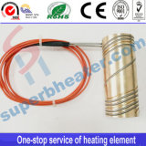 Brass Hot Runner Heater Nozzle Coil Heater with Thermocouple