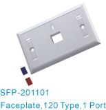 120 Type, 1 Port, Faceplate