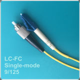 LC-FC Upc Single-Mode Fiber Optic Patch Cord