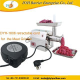 Spring Retractable Cable Reel for Meat Grinder with Extension Power Cord