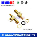 SMA Female PCB Type RF Coaxial Connector